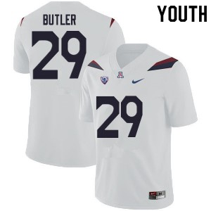 Youth Jashon Butler White Wildcats #29 Jersey 607300-129