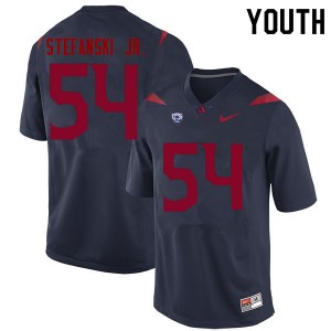 Youth Matthew Stefanski Jr. Navy University of Arizona #54 Jersey 906960-419
