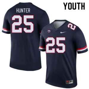 Youth Chris Hunter Navy Arizona #25 Jersey 389563-458