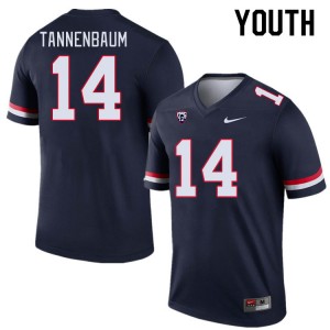 Youth Cole Tannenbaum Navy Arizona Wildcats #14 Jersey 170009-582