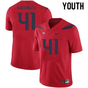 Youth Julian Savaiinaea Red Arizona #41 Jersey 219672-118