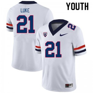 Youth Rayshon Luke White University of Arizona #21 Jersey 174074-733