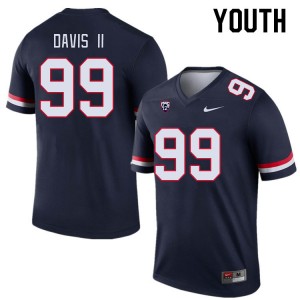 Youth Russell Davis II Navy Arizona Wildcats #99 Jersey 747425-568