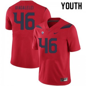 Youth Ta'ita'i Uiagalelei Red Wildcats #46 Jersey 817780-842