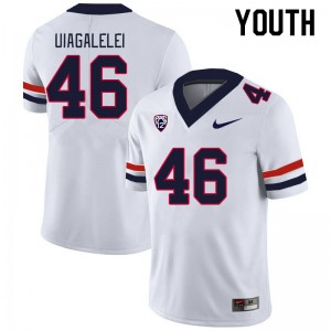 Youth Ta'ita'i Uiagalelei White Arizona #46 Jersey 137874-867