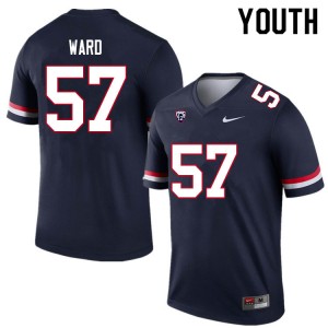 Youth Anthony Ward Navy Arizona #57 Jersey 254030-332