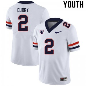 Youth Boobie Curry White Arizona #2 Jersey 696914-265