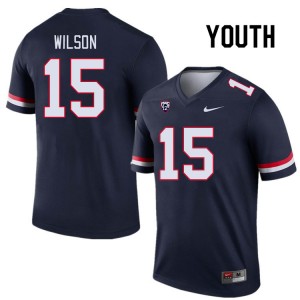 Youth Carlos Wilson Navy Wildcats #15 Jersey 864487-987