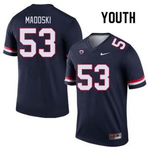 Youth Christian Madoski Navy Wildcats #53 Jersey 203703-734