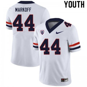 Youth Clay Markoff White Arizona Wildcats #44 Jersey 634547-859