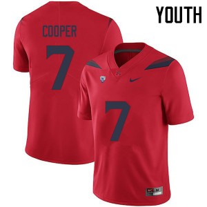 Youth Devaughn Cooper Red Arizona #7 Jersey 725445-980