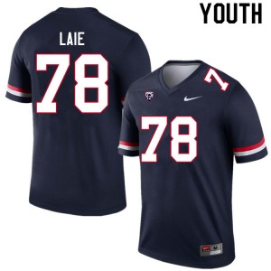 Youth Donovan Laie Navy Arizona #78 Jersey 451525-433