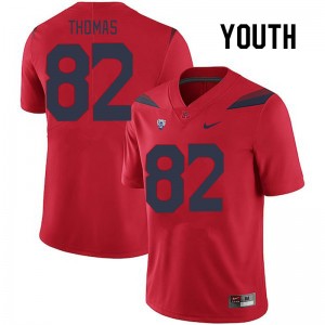 Youth Dorian Thomas Red Wildcats #82 Jersey 195077-465