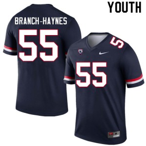 Youth Evan Branch-Haynes Navy Arizona #55 Jersey 962243-514