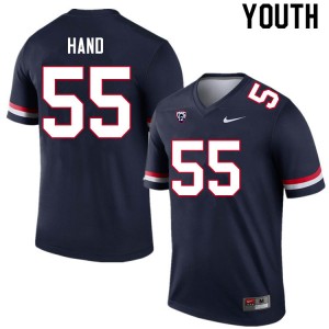 Youth JT Hand Navy Wildcats #55 Jersey 209972-427