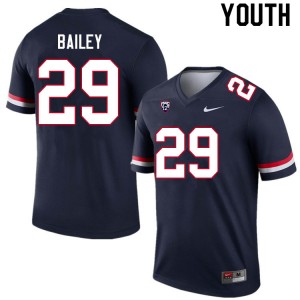 Youth Jackson Bailey Navy Arizona #29 Jersey 485833-133