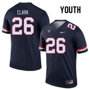 Youth Jaden Clark Navy Arizona #26 Jersey 846330-529