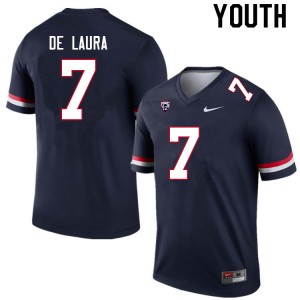 Youth Jayden de Laura Navy Wildcats #7 Jersey 279838-778