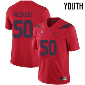 Youth Josh McCauley Red University of Arizona #50 Jersey 714836-493