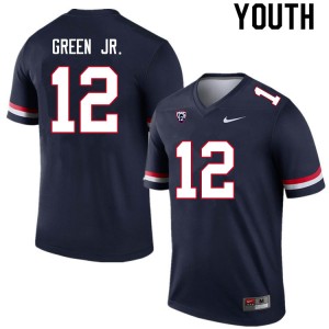 Youth Kevin Green Jr. Navy University of Arizona #12 Jersey 740553-831