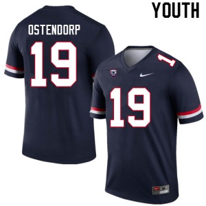 Youth Kyle Ostendorp Navy Wildcats #19 Jersey 624026-238