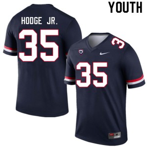 Youth Rashie Hodge Jr. Navy Wildcats #35 Jersey 399128-569