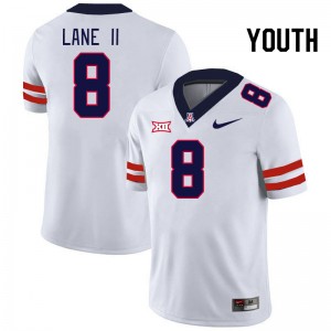 Youth Sterling Lane II White Arizona Wildcats #8 Big 12 Conference Jersey 873856-434