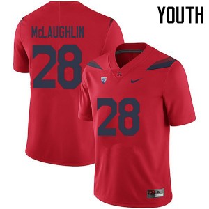 Youth Steve McLaughlin Red Arizona Wildcats #28 Jersey 788126-904