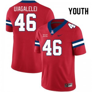 Youth Ta'ita'i Uiagalelei Red Wildcats #46 Big 12 Conference Jersey 388499-947