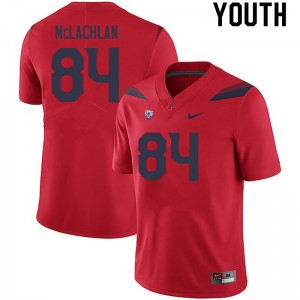 Youth Tanner McLachlan Red University of Arizona #84 Jersey 177547-310