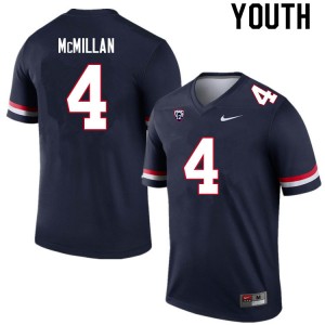 Youth Tetairoa McMillan Navy Arizona #4 Jersey 874916-683