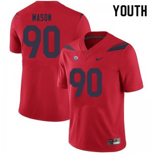 Youth Trevon Mason Red Arizona Wildcats #90 Jersey 864248-778