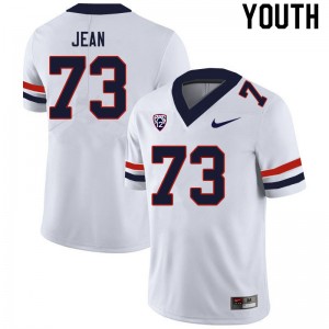 Youth Woody Jean White Arizona #73 Jersey 891858-397